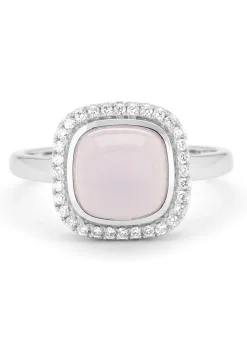 Diamond Point Witgouden Ringen|Ringen Met Kleurstenen<Witgouden ring, 2.45 ct blauwe chalcedoon, Little Drops