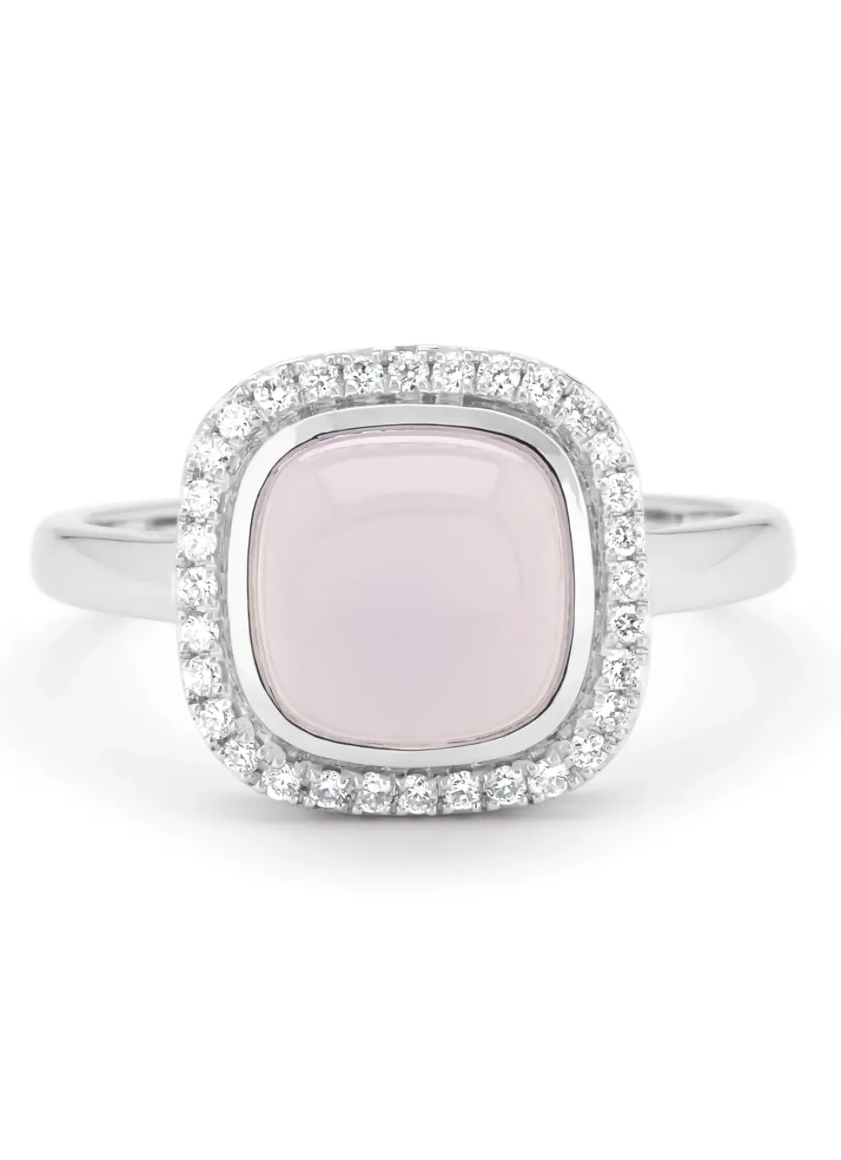 Diamond Point Witgouden Ringen|Ringen Met Kleurstenen<Witgouden ring, 2.45 ct blauwe chalcedoon, Little Drops