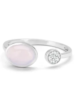 Diamond Point Witgouden Ringen|Ringen Met Kleurstenen<Witgouden ring, 1.19 ct blauwe chalcedoon, Little Drops