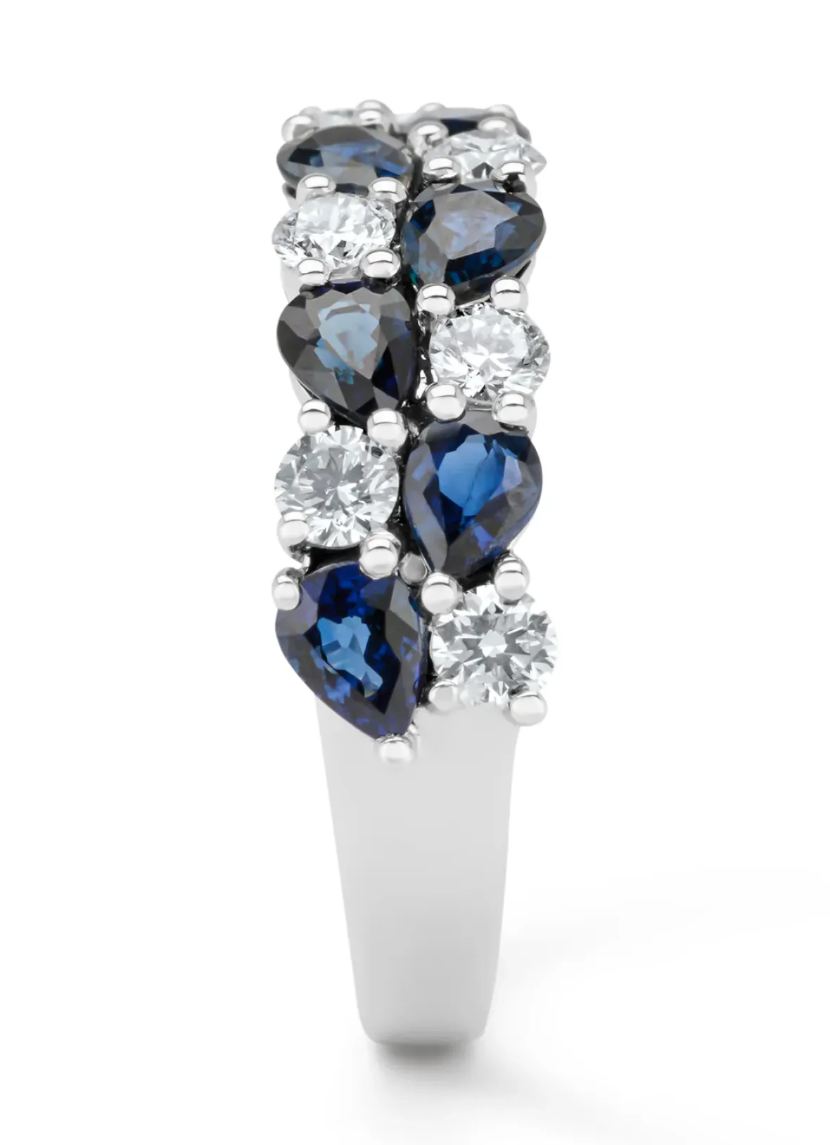 Diamond Point Witgouden Ringen|Ringen Met Kleurstenen<Witgouden ring, 1.65 ct blauwe saffier, Eden