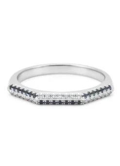 Diamond Point Witgouden Ringen|Ringen Met Kleurstenen<Witgouden ring, 0.16 ct blauwe saffier, Ensemble