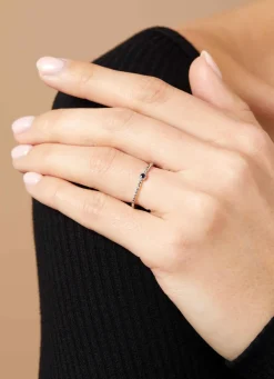 Diamond Point Witgouden Ringen|Ringen Met Kleurstenen<Witgouden ring, 0.05 ct blauwe saffier, Joy