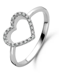 Diamond Point Witgouden Ringen|Diamanten Ringen<Witgouden ring, 0.08 ct diamant, Dreamer