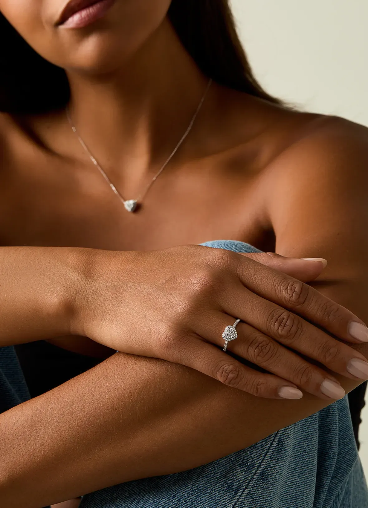 Diamond Point Witgouden Ringen|Diamanten Ringen<Witgouden ring, 0.37 ct diamant, Enchanted
