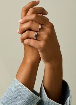 Diamond Point Witgouden Ringen|Diamanten Ringen<Witgouden ring, 0.10 ct diamant, Enchanted