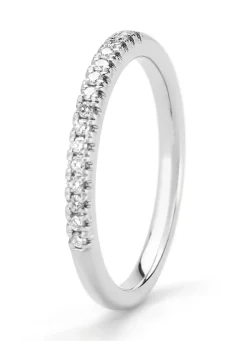 Diamond Point Witgouden Ringen|Diamanten Ringen<Witgouden ring, 0.14 ct diamant, Ensemble