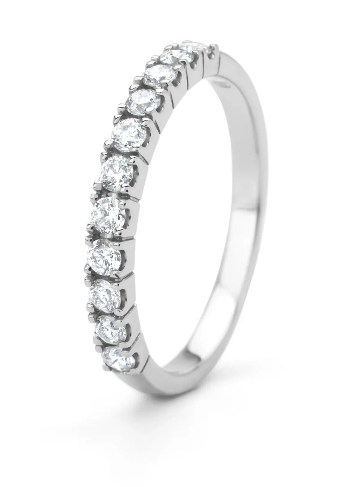Diamond Point Witgouden Ringen|Diamanten Ringen<Witgouden ring, 0.40 ct diamant, Ensemble