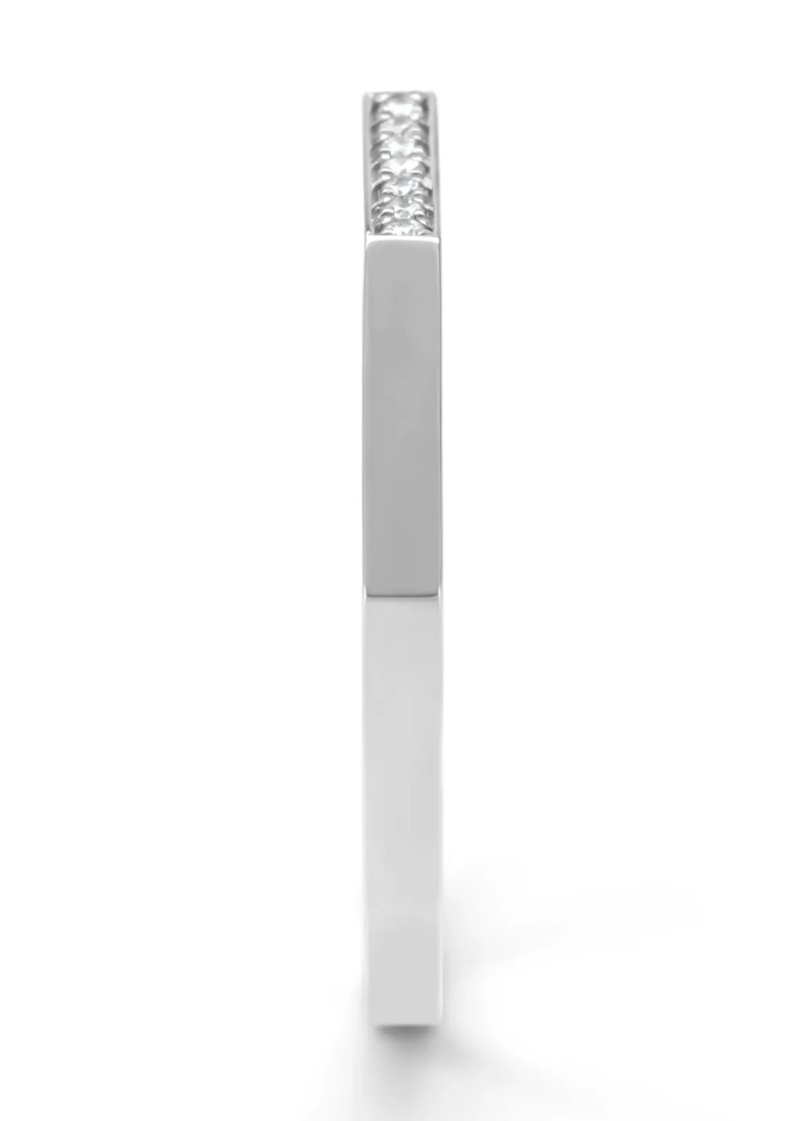 Diamond Point Witgouden Ringen|Diamanten Ringen<Witgouden ring, 0.03 ct diamant, Ensemble
