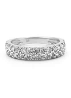 Diamond Point Witgouden Ringen|Diamanten Ringen<Witgouden ring, 0.95 ct diamant, Ensemble