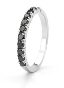 Diamond Point Witgouden Ringen|Diamanten Ringen<Witgouden ring, 0.42 ct diamant, Ensemble