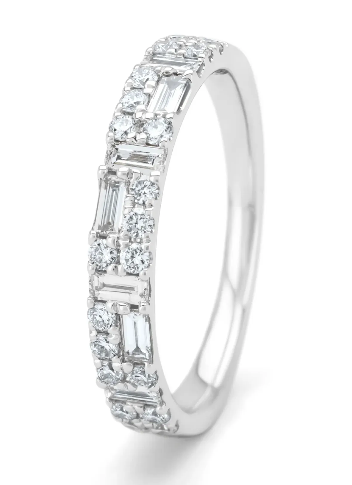 Diamond Point Witgouden Ringen|Diamanten Ringen<Witgouden ring, 0.57 ct diamant, Gallery