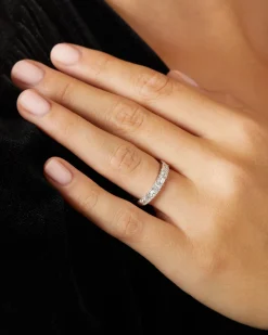 Diamond Point Witgouden Ringen|Diamanten Ringen<Witgouden ring, 0.57 ct diamant, Gallery