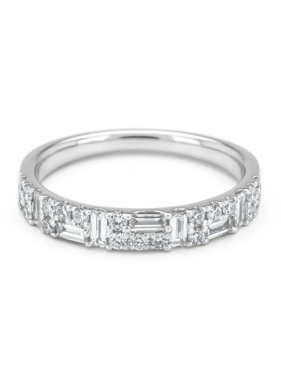 Diamond Point Witgouden Ringen|Diamanten Ringen<Witgouden ring, 0.57 ct diamant, Gallery