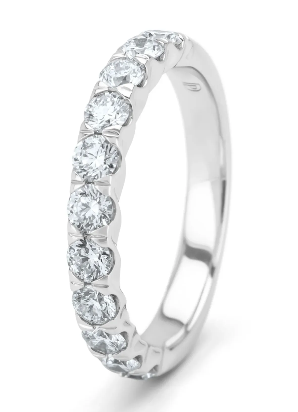 Diamond Point Witgouden Ringen|Diamanten Ringen<Witgouden ring, 1.00 ct diamant, Gallery