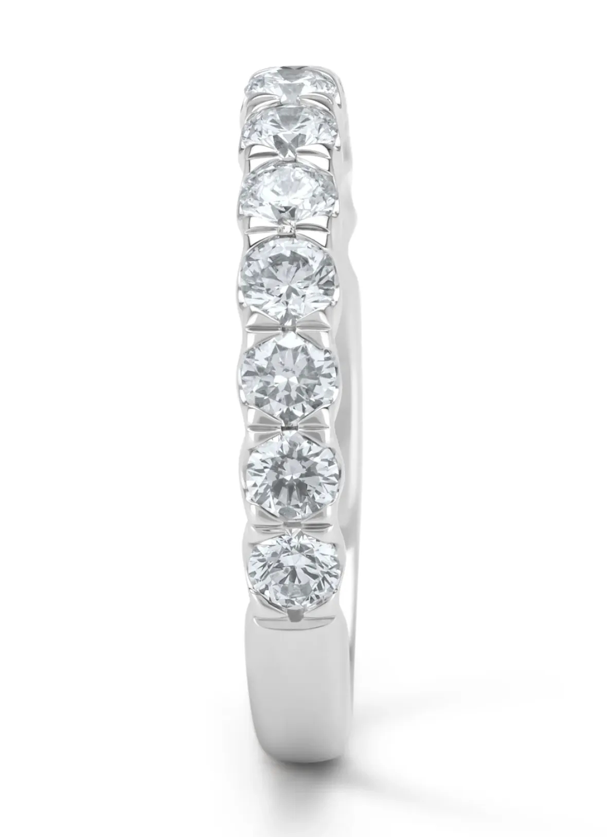 Diamond Point Witgouden Ringen|Diamanten Ringen<Witgouden ring, 1.00 ct diamant, Gallery