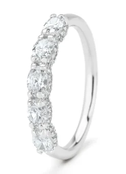 Diamond Point Witgouden Ringen|Diamanten Ringen<Witgouden ring, 0.92 ct diamant, Gallery