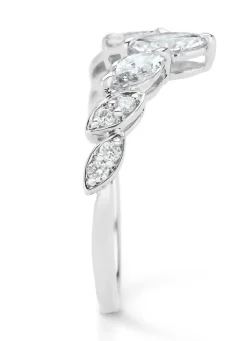 Diamond Point Witgouden Ringen|Diamanten Ringen<Witgouden ring, 0.92 ct diamant, Gallery