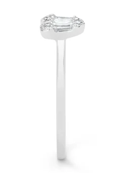 Diamond Point Witgouden Ringen|Diamanten Ringen<Witgouden ring, 0.29 ct diamant, Gallery