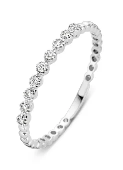 Diamond Point Witgouden Ringen|Diamanten Ringen<Witgouden ring, 0.09 ct diamant, Joy