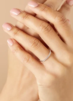 Diamond Point Witgouden Ringen|Diamanten Ringen<Witgouden ring, 0.09 ct diamant, Joy