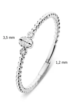 Diamond Point Witgouden Ringen|Diamanten Ringen<Witgouden ring, 0.09 ct diamant, Joy