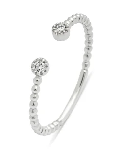 Diamond Point Witgouden Ringen|Diamanten Ringen<Witgouden ring, 0.06 ct diamant, Joy