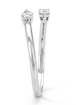 Diamond Point Witgouden Ringen|Diamanten Ringen<Witgouden ring, 0.37 ct diamant, La Dolce Vita