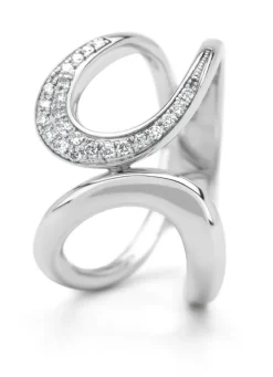 Diamond Point Witgouden Ringen|Diamanten Ringen<Witgouden ring, 0.12 ct diamant, Like a star