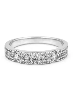 Diamond Point Witgouden Ringen|Diamanten Ringen<Witgouden ring, 0.70 ct diamant, Majestic