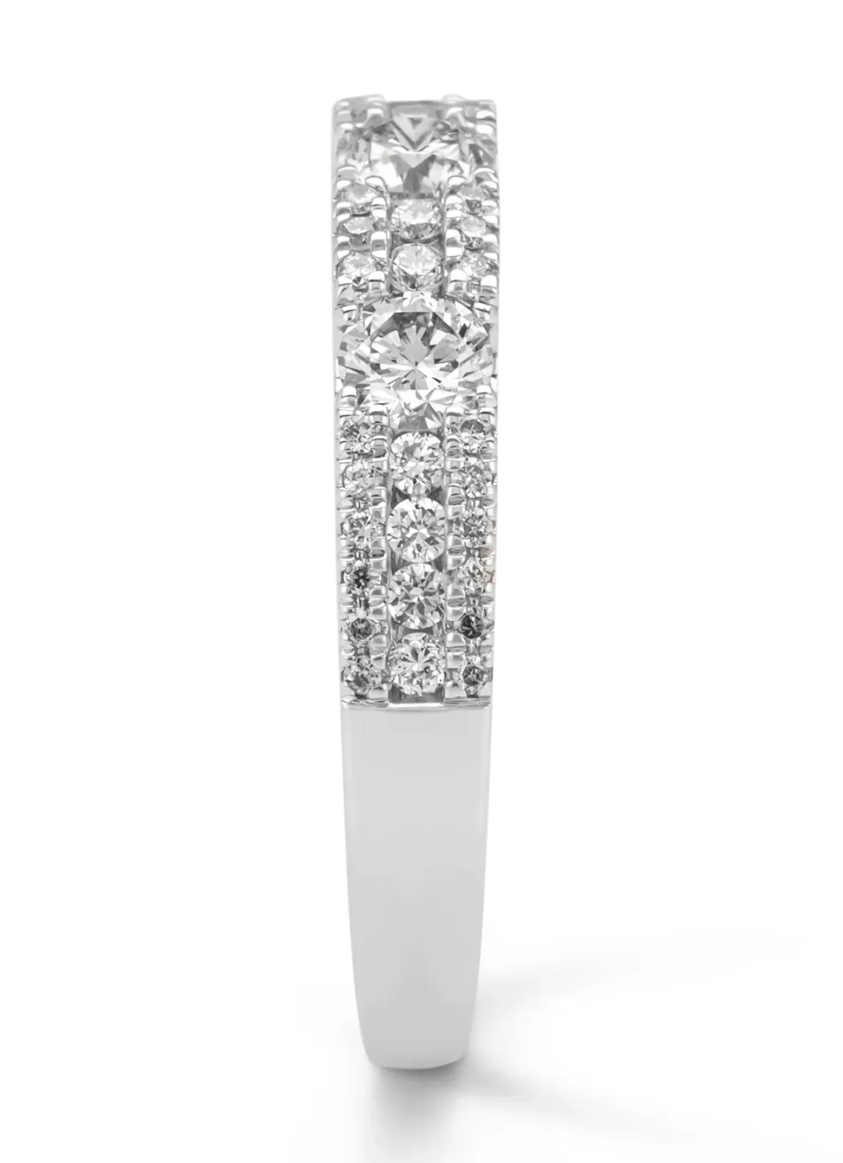 Diamond Point Witgouden Ringen|Diamanten Ringen<Witgouden ring, 0.70 ct diamant, Majestic