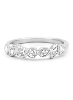 Diamond Point Witgouden Ringen|Diamanten Ringen<Witgouden ring, 0.45 ct diamant, Petite Romance