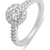 Diamond Point Witgouden Ringen|Diamanten Ringen<Witgouden ring, 0.99 ct diamant, Solitair