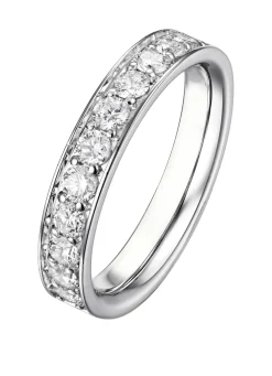 Diamond Point Witgouden Ringen|Aanschuifringen<Witgouden ring, 0.77 ct diamant, Wedding