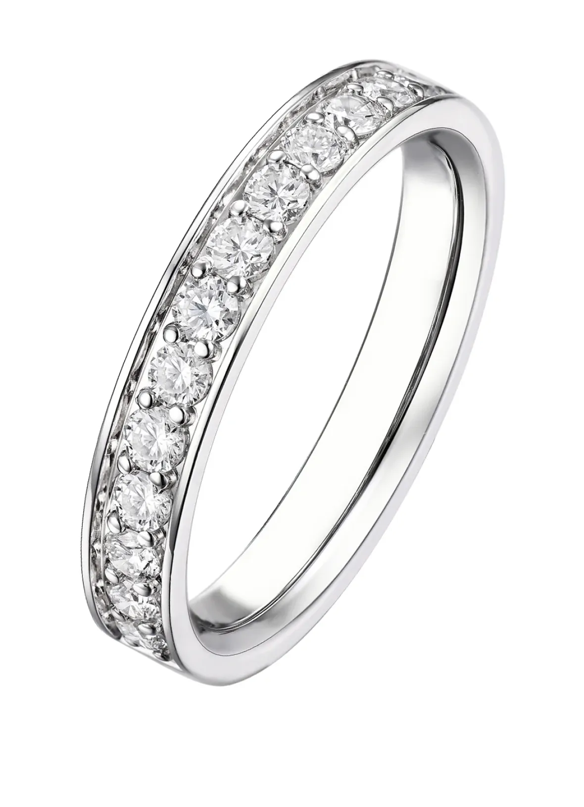 Diamond Point Witgouden Ringen|Aanschuifringen<Witgouden ring, 0.50 ct diamant, Wedding