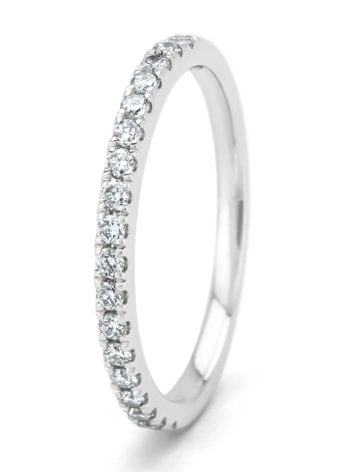 Diamond Point Witgouden Ringen|Diamanten Ringen<Witgouden ring, 0.27 ct diamant, Wedding