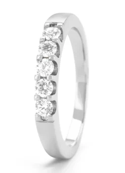 Diamond Point Witgouden Ringen|Diamanten Ringen<Witgouden ring, 0.35 ct diamant, Wedding