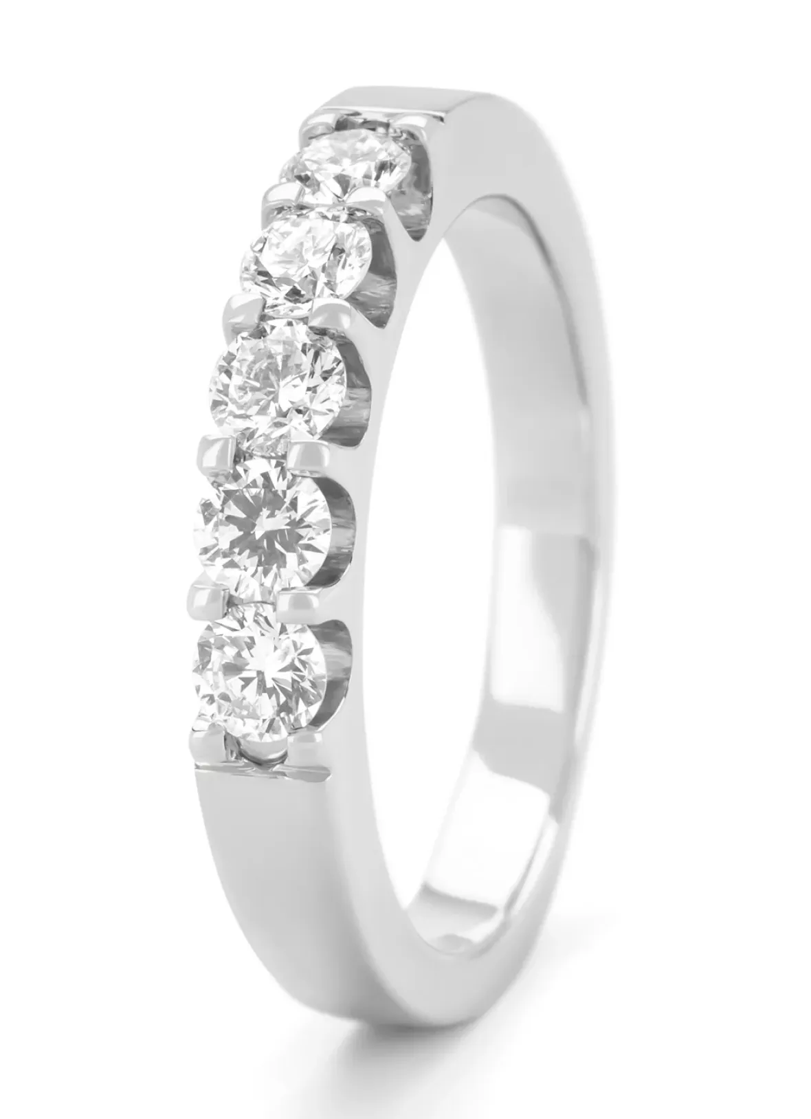 Diamond Point Witgouden Ringen|Diamanten Ringen<Witgouden ring, 0.55 ct diamant, Wedding