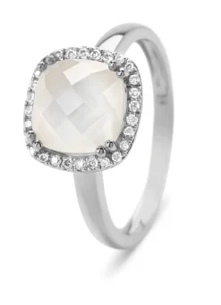 Diamond Point Witgouden Ringen|Ringen Met Kleurstenen<Witgouden ring, 2.03 ct kwarts, Fiësta