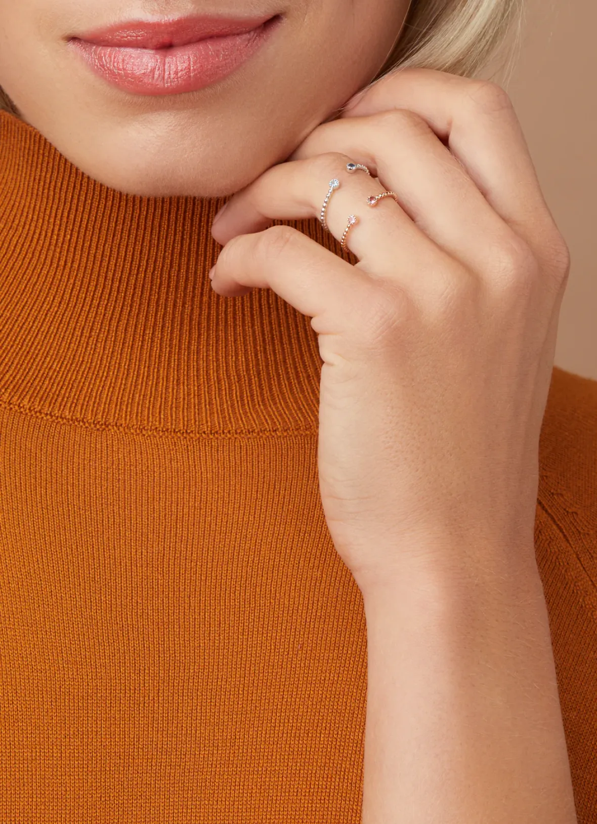 Diamond Point Witgouden Ringen|Ringen Met Kleurstenen<Witgouden ring, 0.08 ct london topaas, Joy