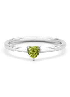 Diamond Point Witgouden Ringen|Ringen Met Kleurstenen<Witgouden ring, 0.26 ct peridoot, Joy