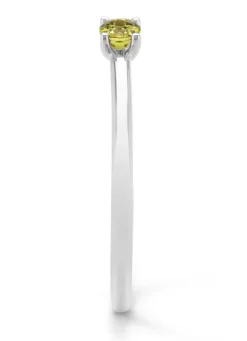 Diamond Point Witgouden Ringen|Ringen Met Kleurstenen<Witgouden ring, 0.19 ct peridoot, Joy