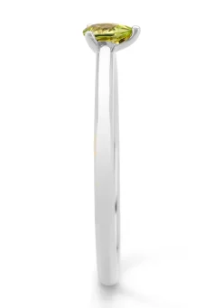 Diamond Point Witgouden Ringen|Ringen Met Kleurstenen<Witgouden ring, 0.17 ct peridoot, Joy