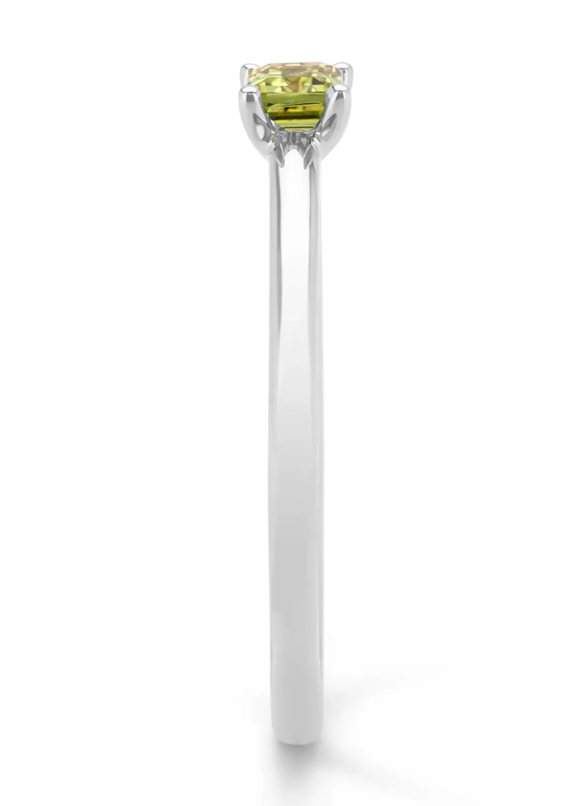 Diamond Point Witgouden Ringen|Ringen Met Kleurstenen<Witgouden ring, 0.21 ct peridoot, Joy