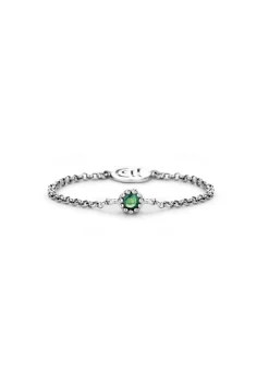 Diamond Point Witgouden Ringen|Ringen Met Kleurstenen<Witgouden ring, 0.04 ct smaragd, Joy
