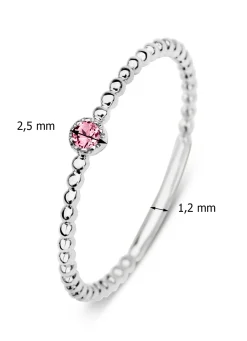 Diamond Point Witgouden Ringen|Ringen Met Kleurstenen<Witgouden ring, 0.04 ct toermalijn, Joy