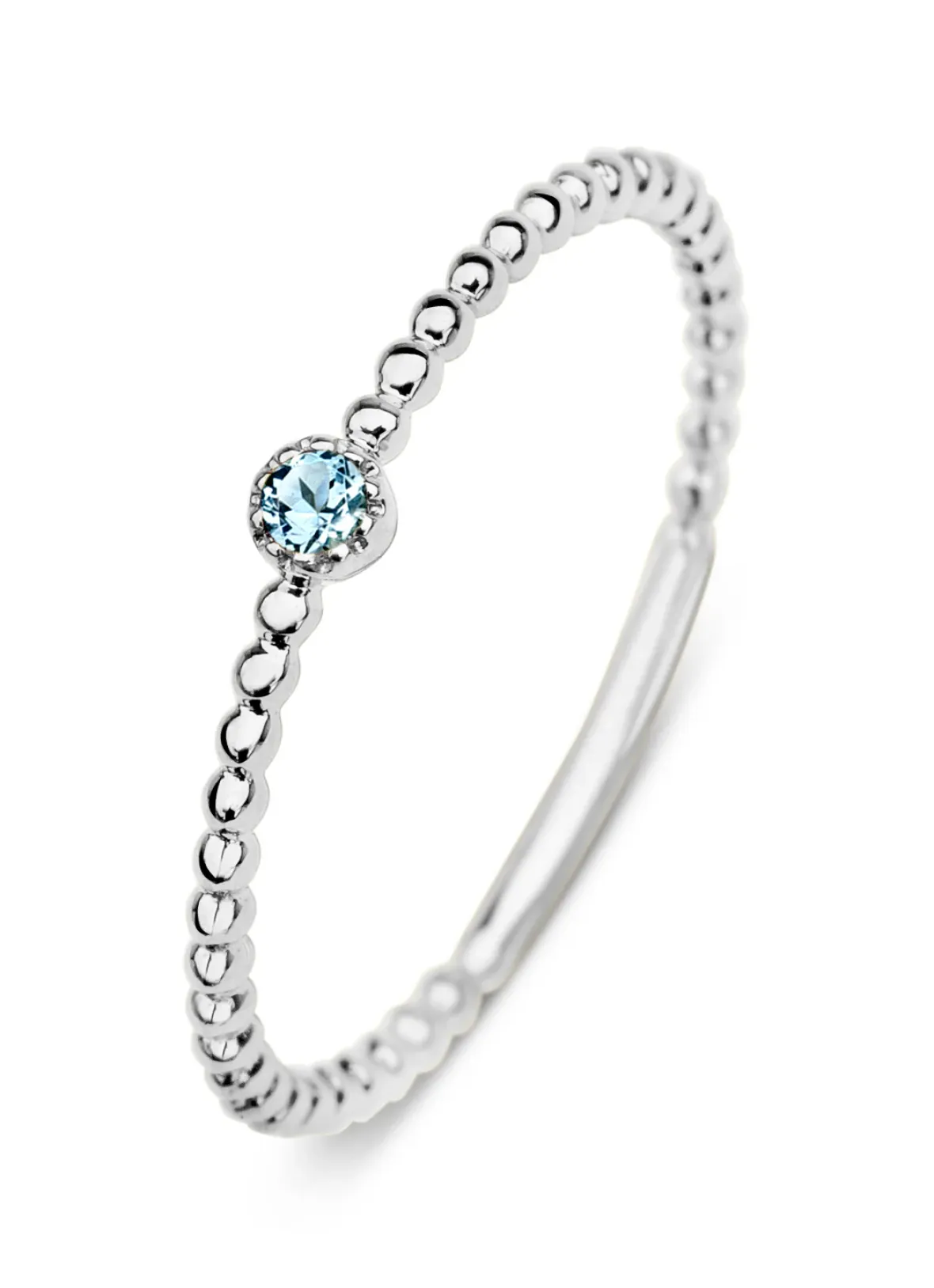 Diamond Point Witgouden Ringen|Ringen Met Kleurstenen<Witgouden ring, 0.04 ct topaas, Joy
