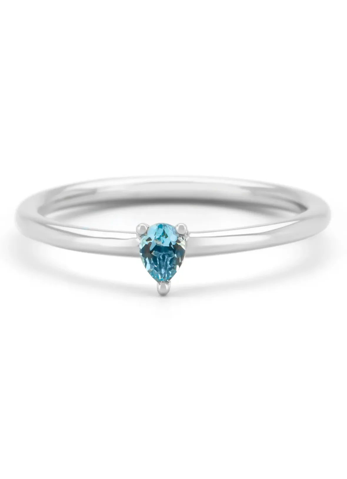 Diamond Point Witgouden Ringen|Ringen Met Kleurstenen<Witgouden ring, 0.18 ct topaas, Joy