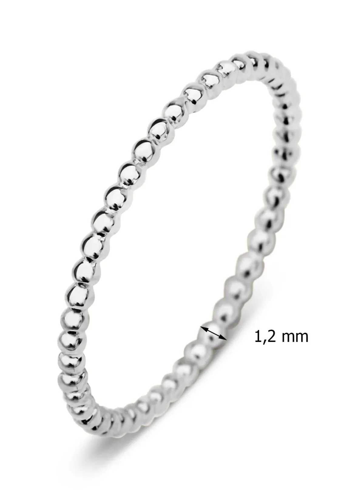 Diamond Point Witgouden Ringen|Fijne Ringen<Witgouden ring Joy