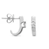 Diamond Point Solitair C|Groeibriljant Oorsieraden<Witgouden solitair oorstekers, 0.22 ct diamant, Groeibriljant